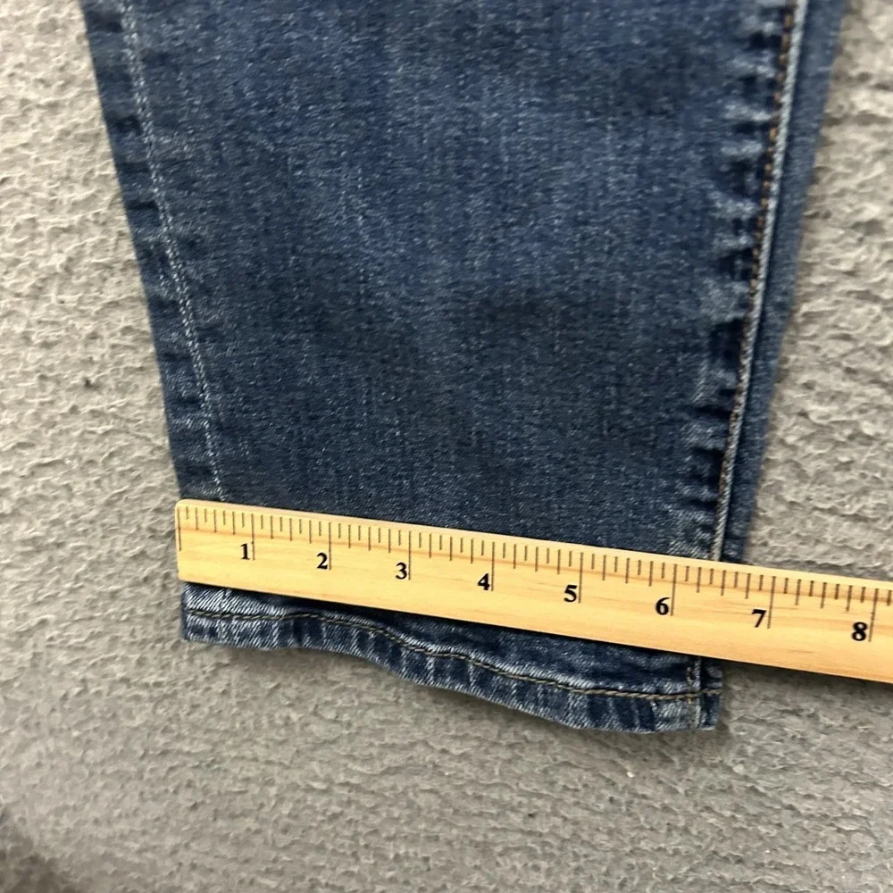 Abercrombie Fitch Jeans Mens 29x32 Blue Denim Straight Stretch Slim Fit Adult‎